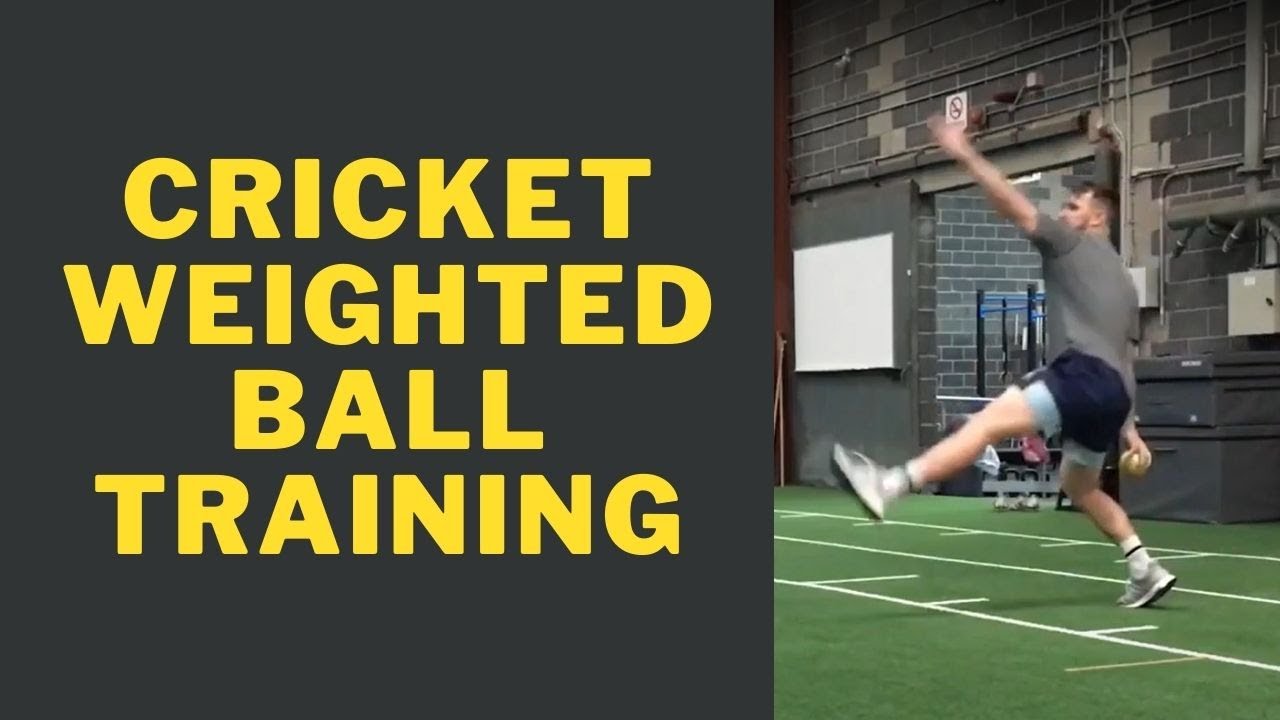 How to start using weighted balls in your fast bowling program