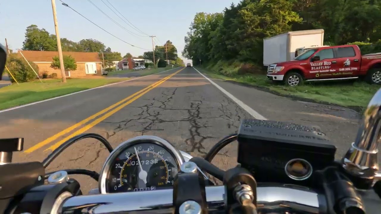 Rt 55 Va to Wv 2023 Yamaha V Star 250