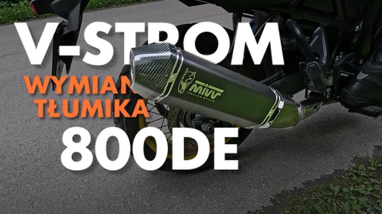 ORYGINAŁ kontra MIVV - Który wydech wygrywa? V-strom 800DE 2024