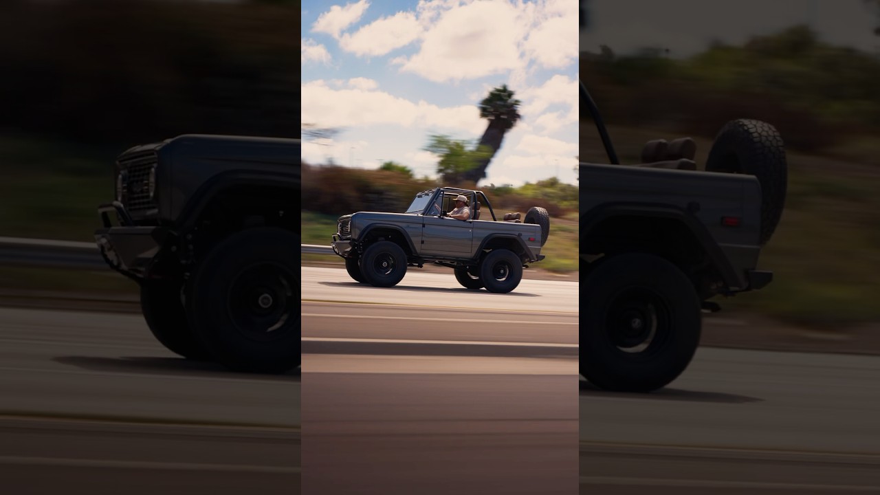 4x4 + Stick shift in this Ford Bronco RestoMod!
