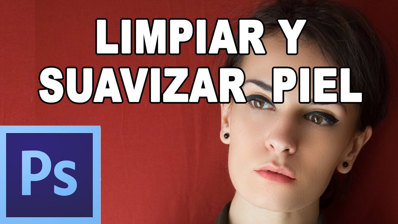 Limpiar y suavizar piel con photoshop - Tutorial Photoshop en Español por @prismatutorial (HD)
