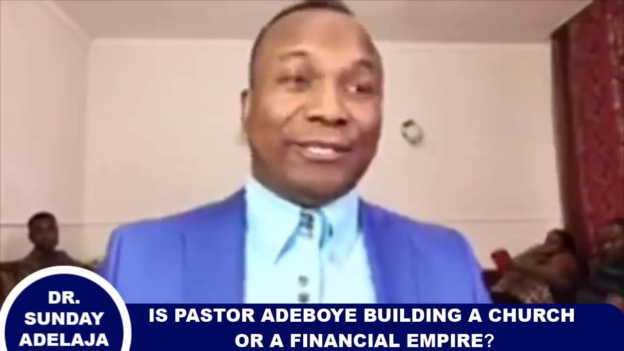IS PASTOR ADEBOYE BUILDING A CHURCH OR A FINANCIAL EMPIRE? #DSATV.