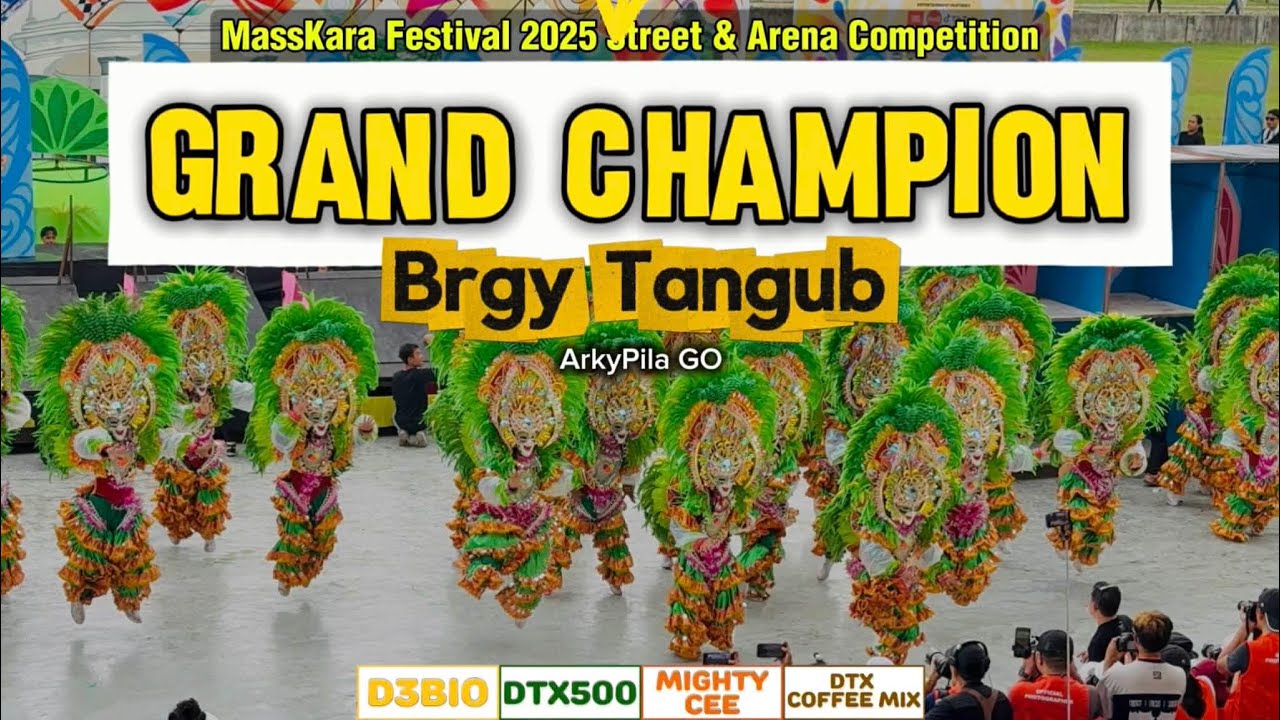 CHAMPION BRGY. TANGUB ARENA DANCE MASSKARA FESTIVAL 2025 Bacolod City