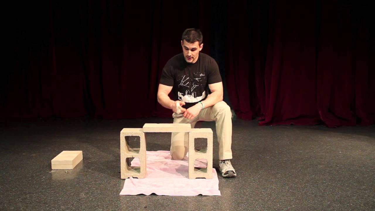 Science in 60(ish) Seconds: Breaking Bricks