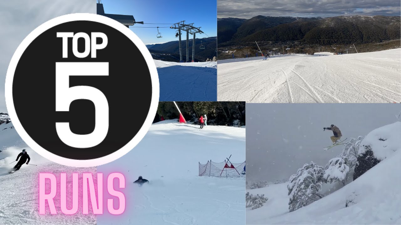 THREDBO'S TOP 5 SKI RUNS!!!!!