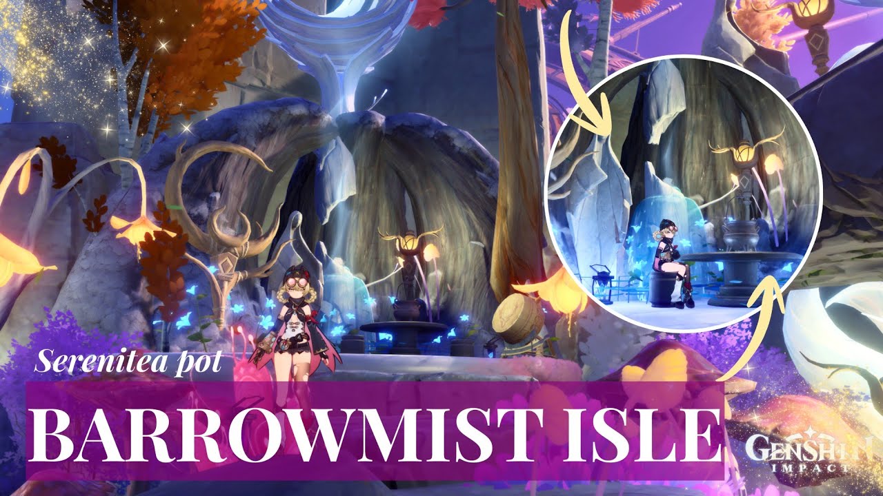 Barrowmist Isle ( W/ ID ) || Serenitea Pot