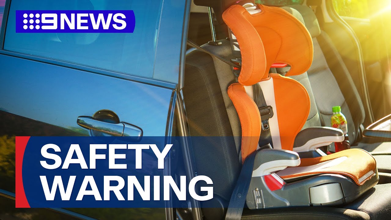 Doctor's warn booster seats putting children at risk | 9 News Australia