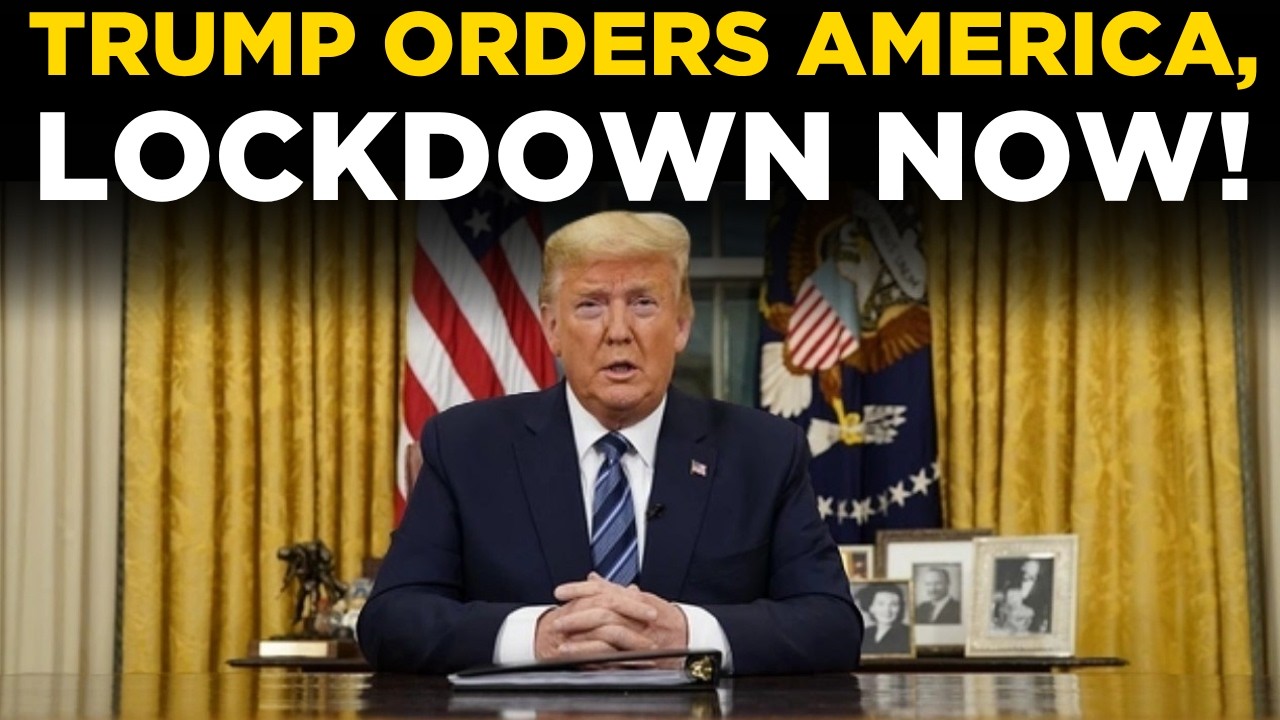 Breaking News Live: Trump &ldquo;Lockdown Now&rdquo; Claim | World News Live | Trump Lockdown Order