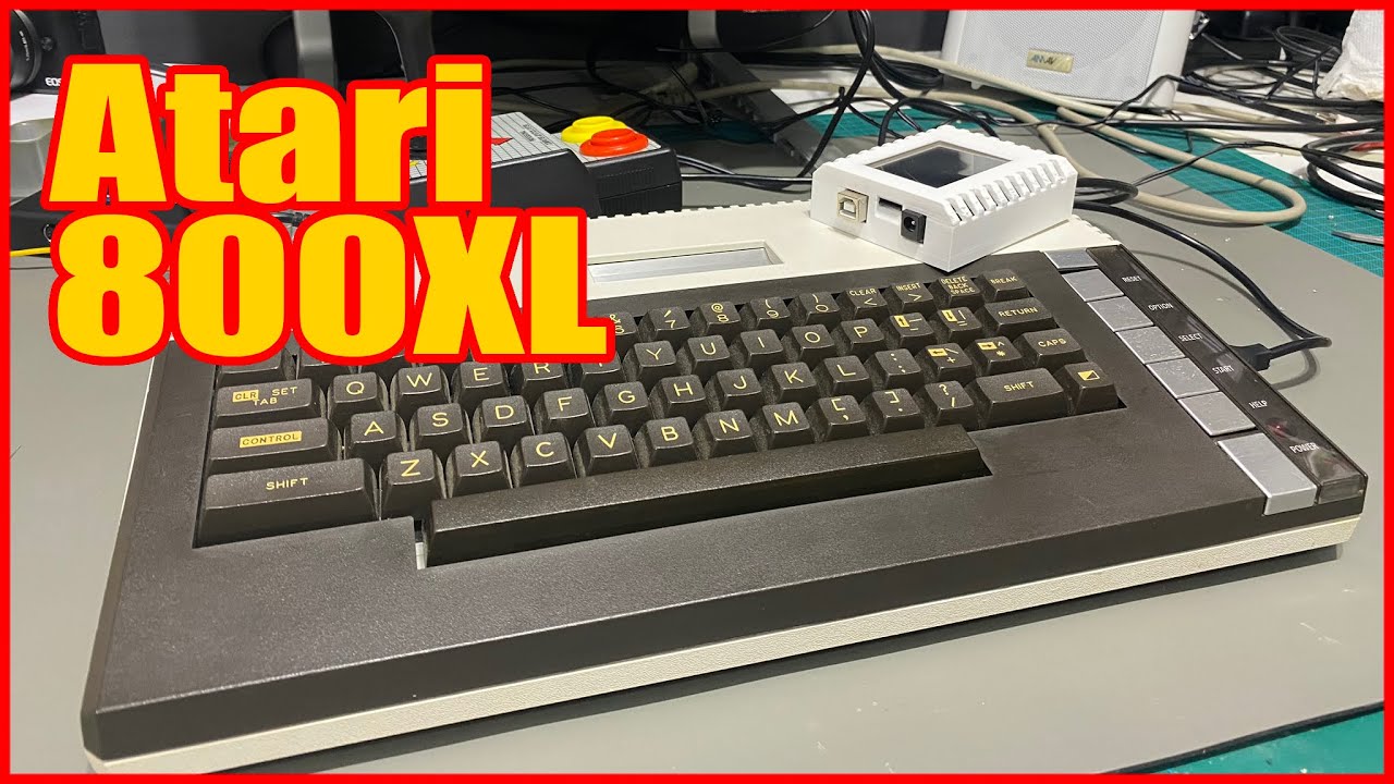 Atari 800XL: первый взгляд, чистота и S-Drive Max