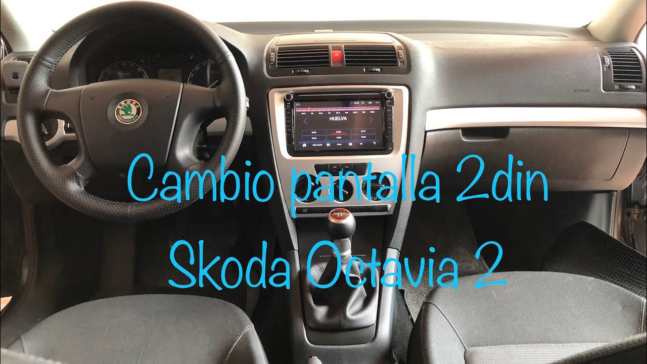 Cómo instalar pantalla Android 2din Skoda Octavia 1z3