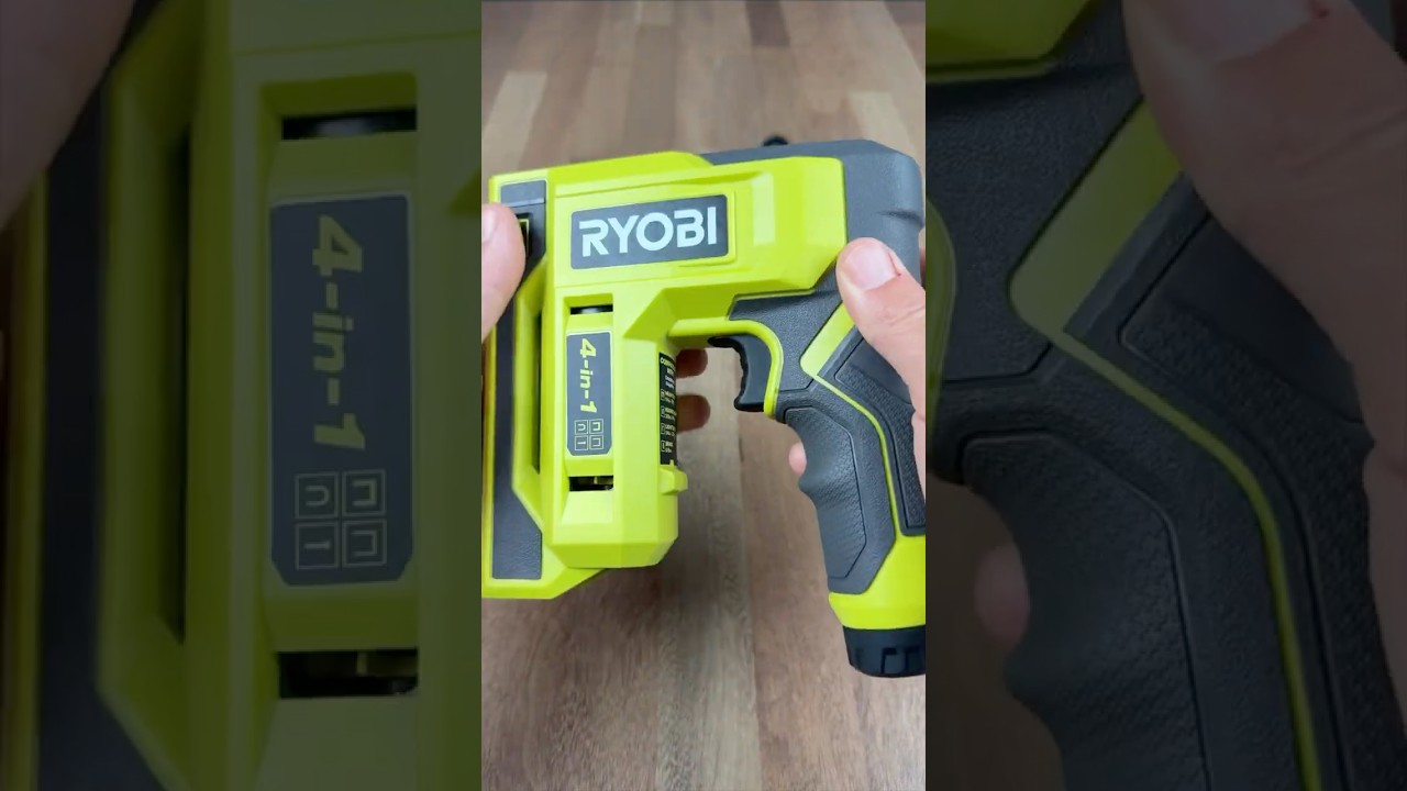 RYOBI USB Stapler Packs a Punch!