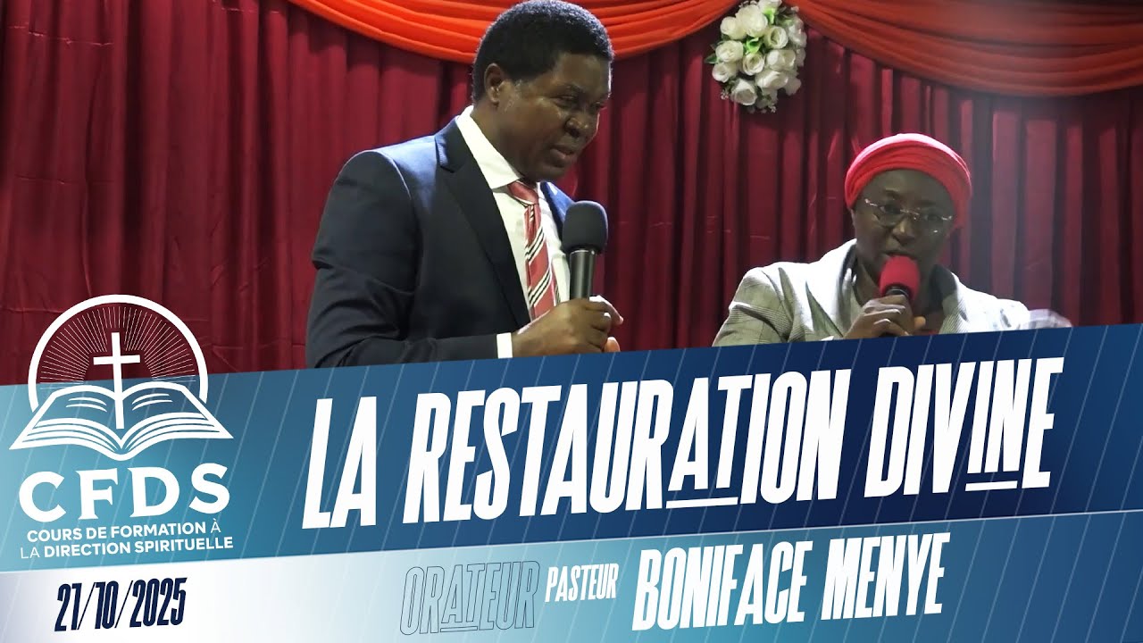 CFDS DU 21/10/2025 : LA RESTAURATION DIVINE