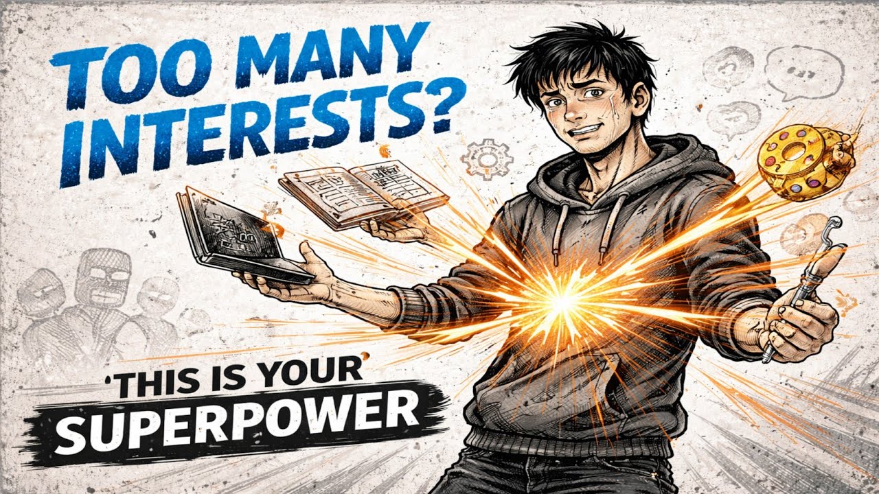 Your 'Too Many Interests' Problem is Actually Your Superpower