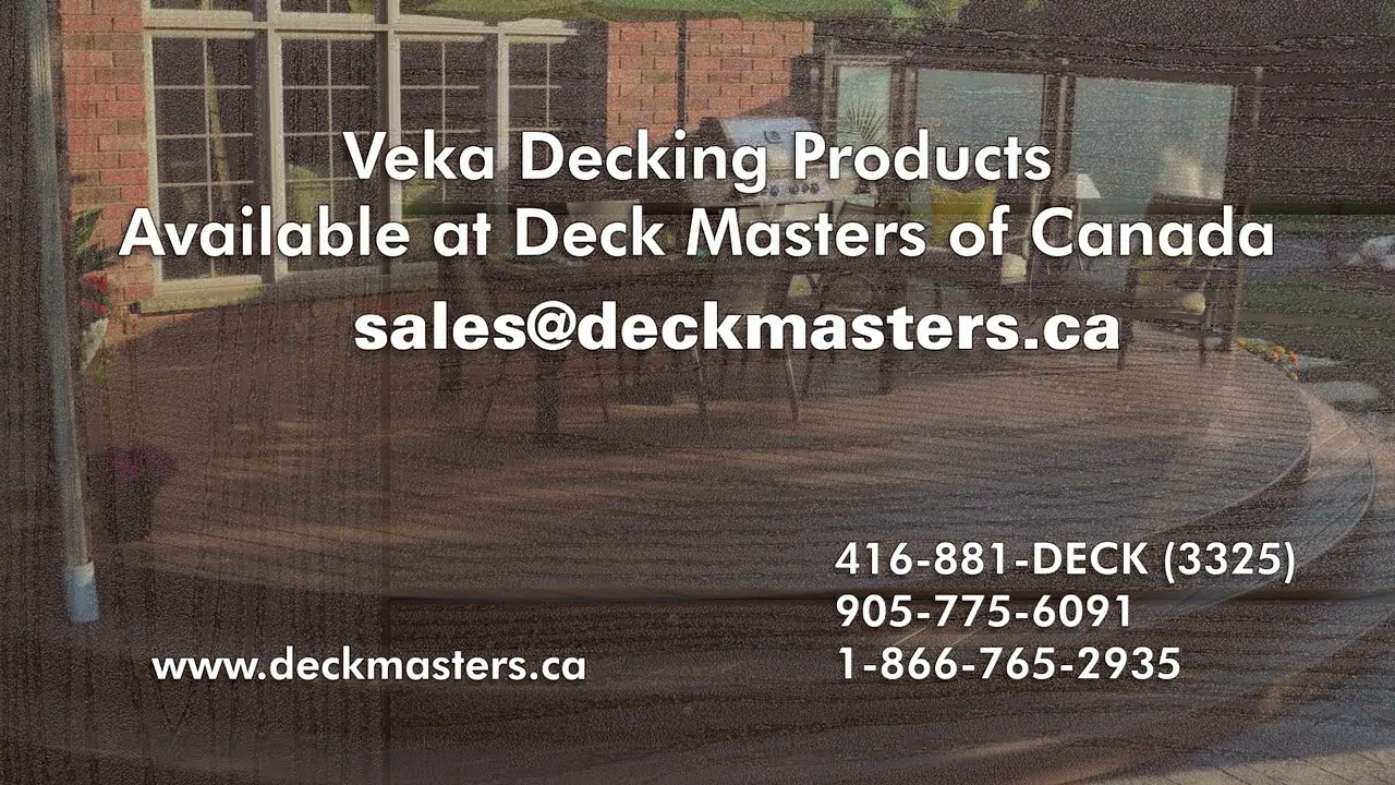 VEKAdeck Signature Series, Deck Board Details, Espresso - Deck Masters of Canada