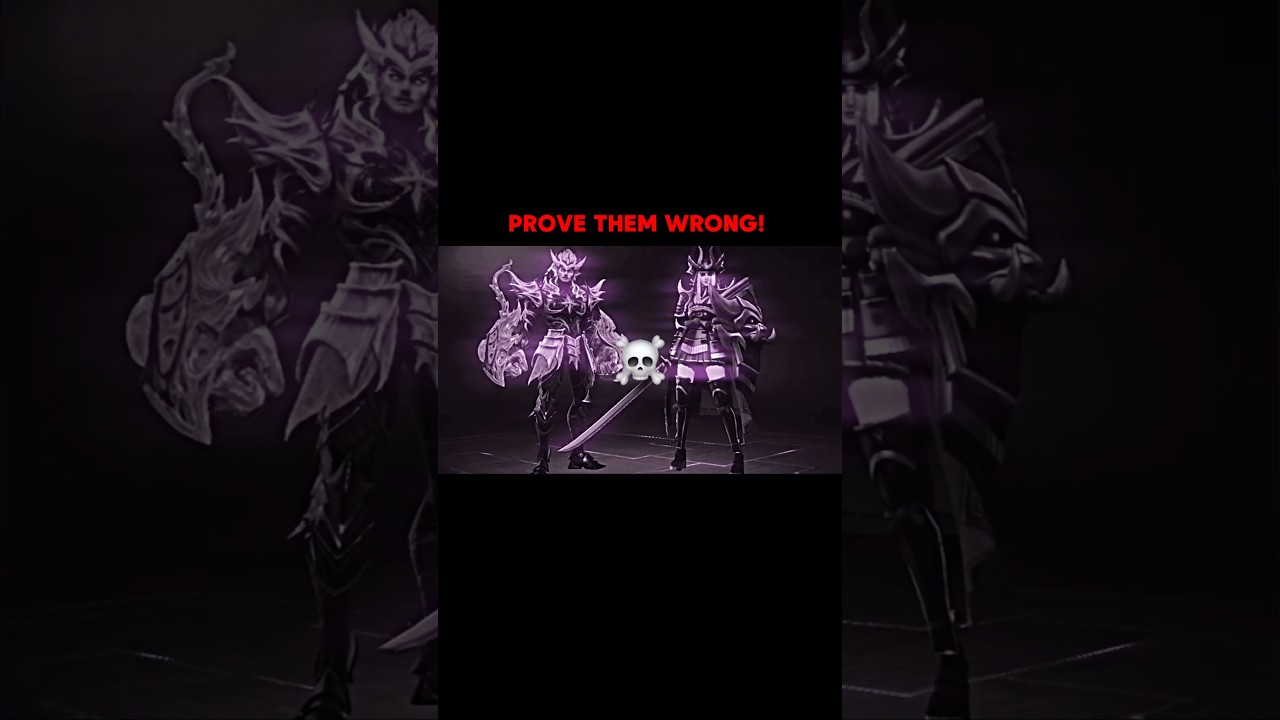 prove them wrong! #mlbb #mobilelegends #Dyr #dyrroth