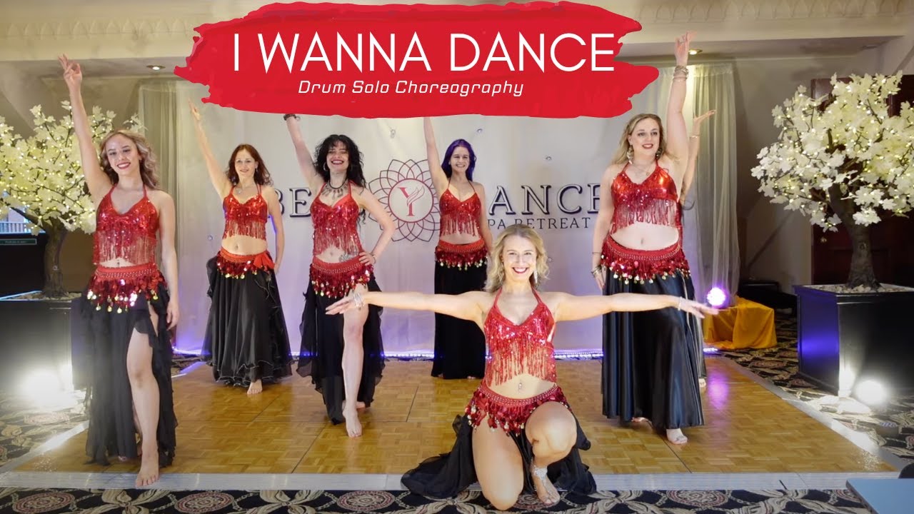 I wanna Dance | Belly Dance Drum Solo | Marija Belly Dance Intermediate Group