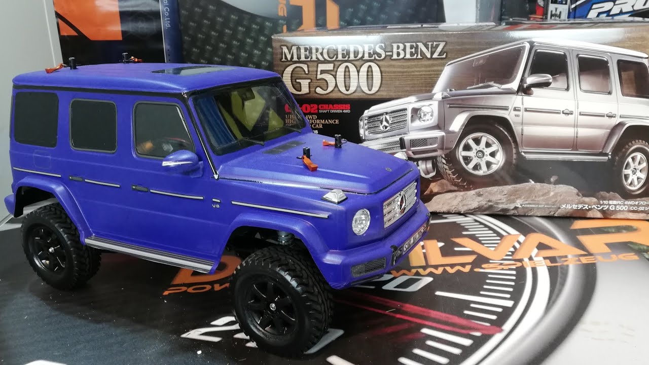 Unboxing: Tamiya CC-02 Mercedes G500 1:10 Crawler/ Scaler [deutsch/ german]