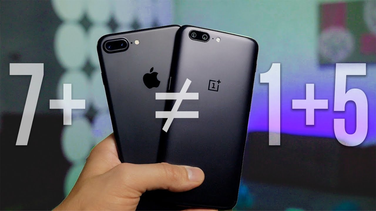 iPhone 7 Plus меркнет! Сравнение с OnePlus 5