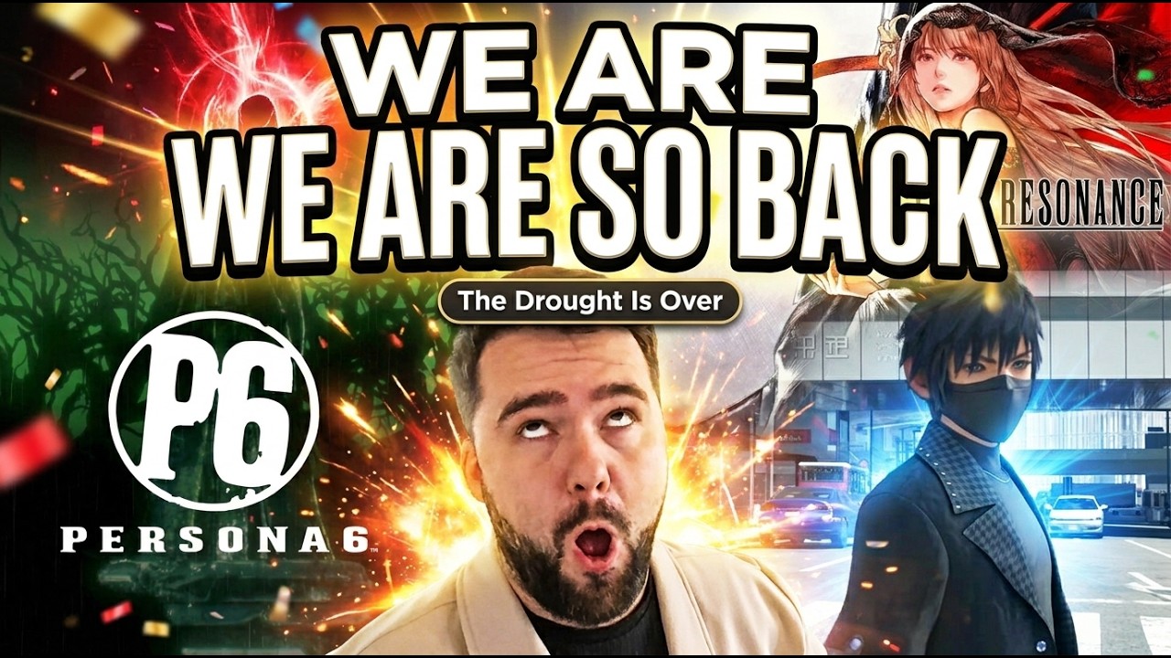 FOOD!! Persona 6, Kingdom Hearts 4 & Final Fantasy Resonance Trailer Reaction