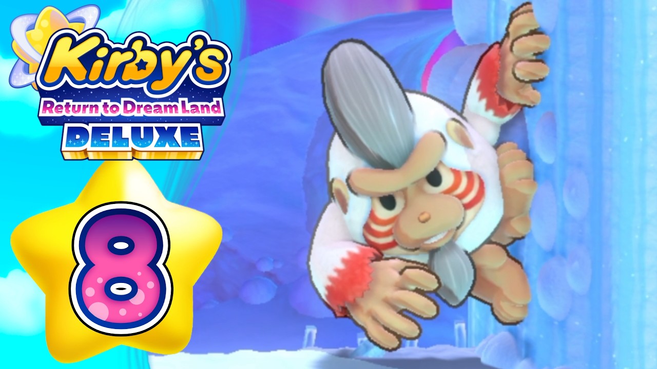 GORILLA POLARE - Kirby's Return to DreamLand Deluxe - Parte 8 - ITA