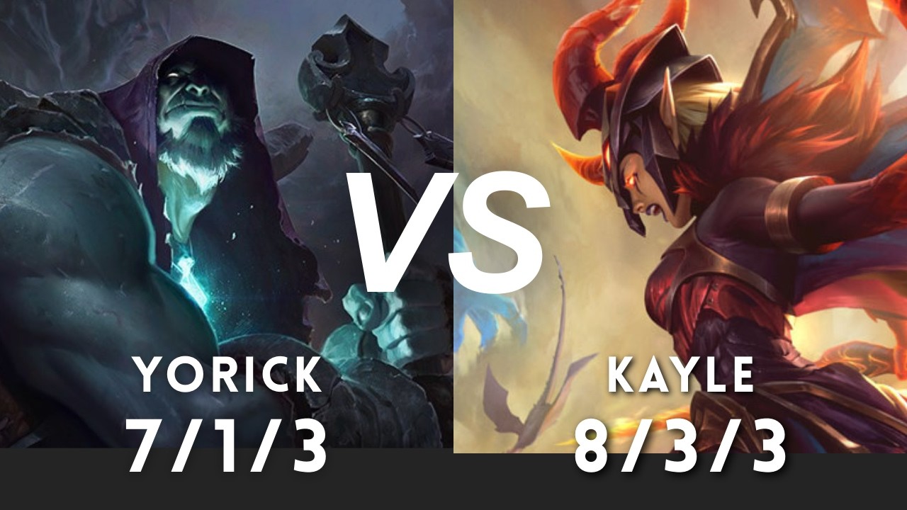 DUSK AND DAWN VIABLE? | Yorick VS Kayle | Patch 26.3