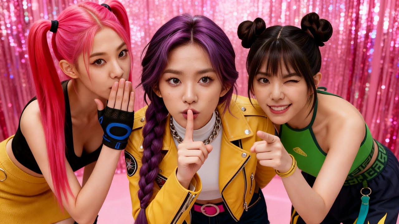 Kpop Demon Hunters STREAMING Rumi Mira Zoey LIVE ACTION