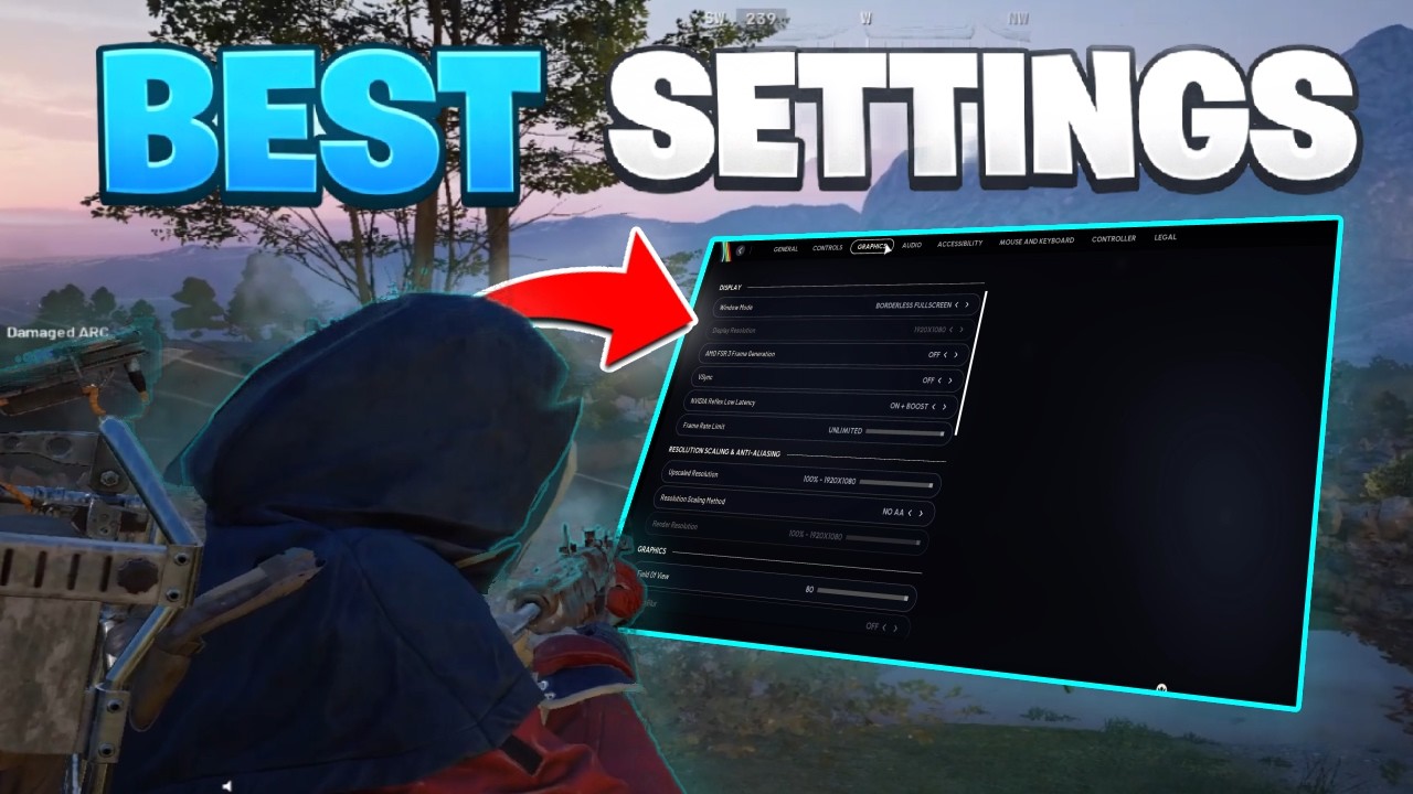Arc Raiders BEST GRAPHICS SETTINGS - Full Optimization