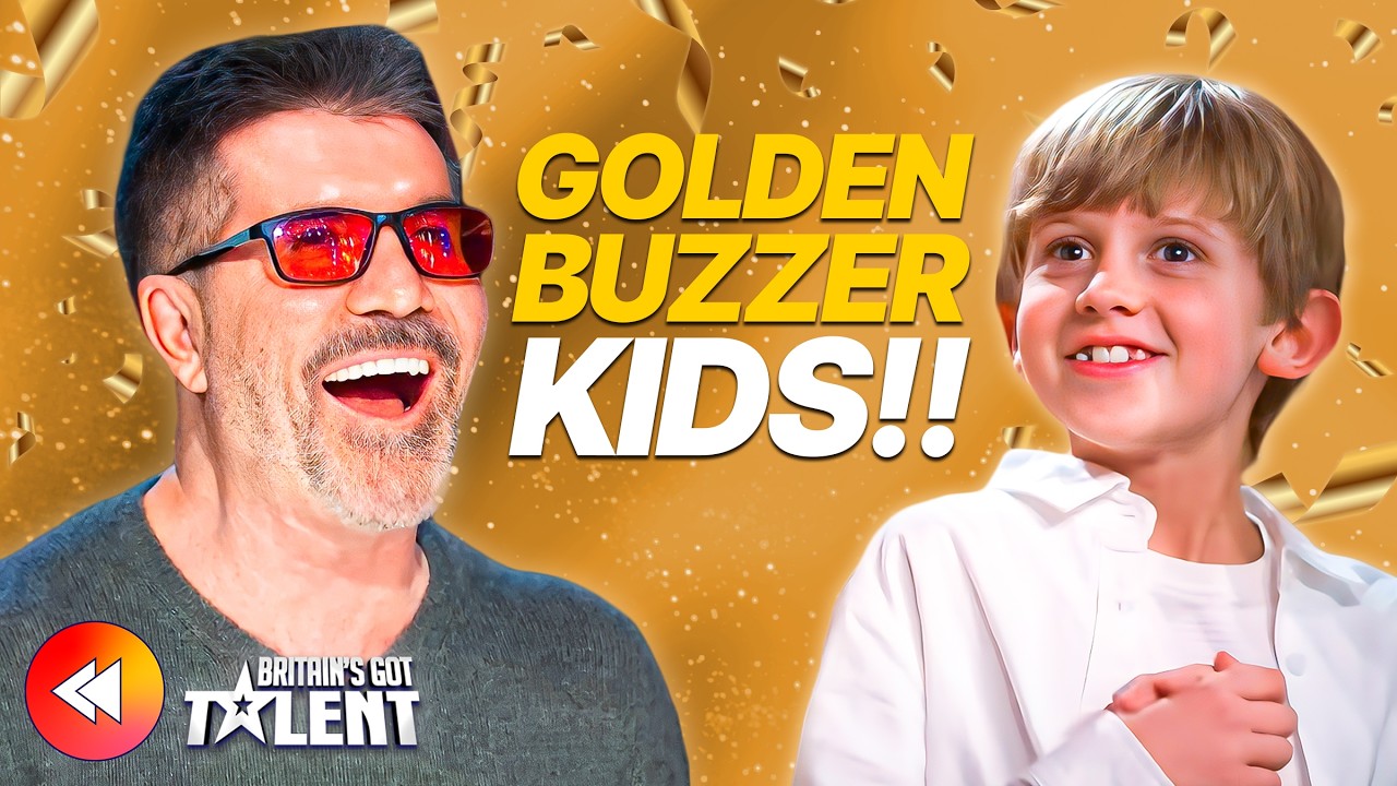 Every GOLDEN BUZZER Kid On Britain's Got Talent! 🇬🇧🌟