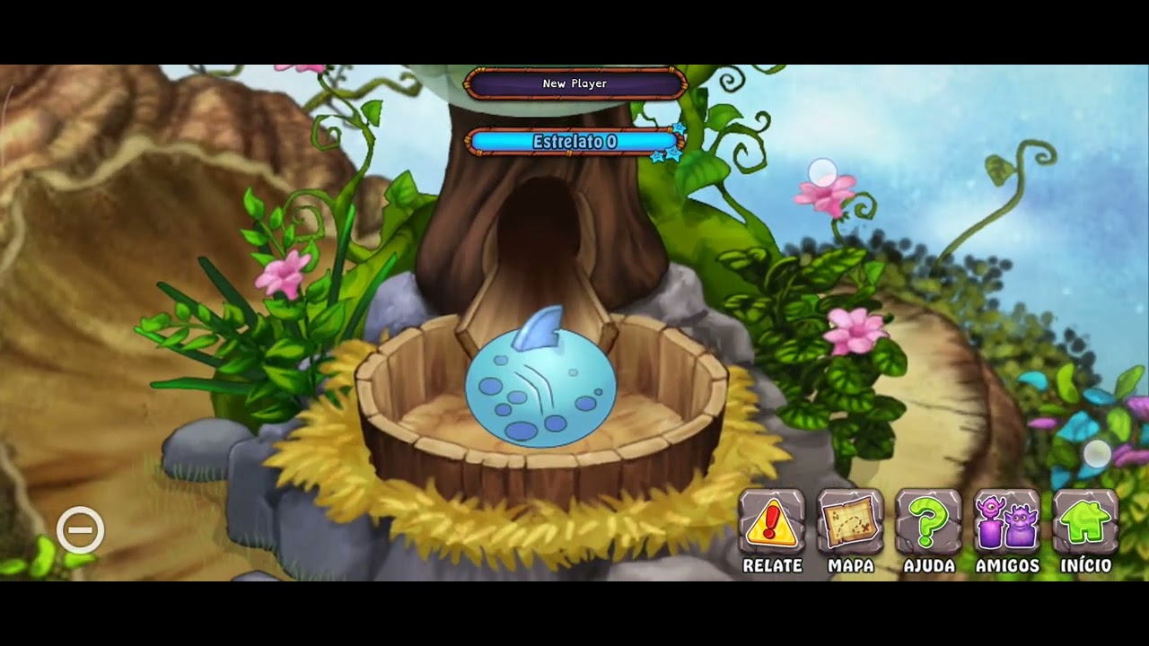Mostrando meu my singing Monsters e o do meu amigo 