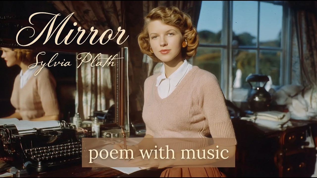 [Poem] Sylvia Plath I  Mirror I Poetry Reading Music Video | 김이응의 시노래 시놀이 I 우리가 사랑하는 영미시인 I 거울