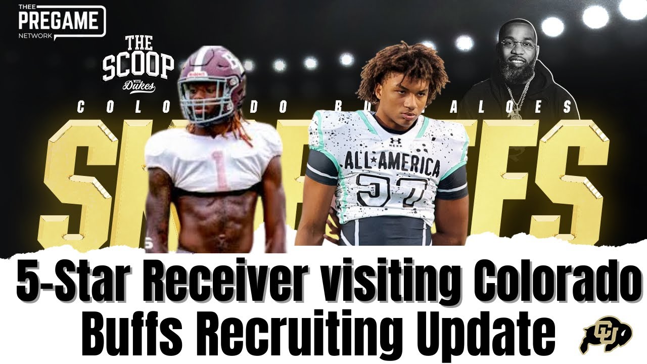 5-Star Receiver Cederian Morgan Schedules Visit to See CoachPrime & the Buffs! CU Recruiting Update!