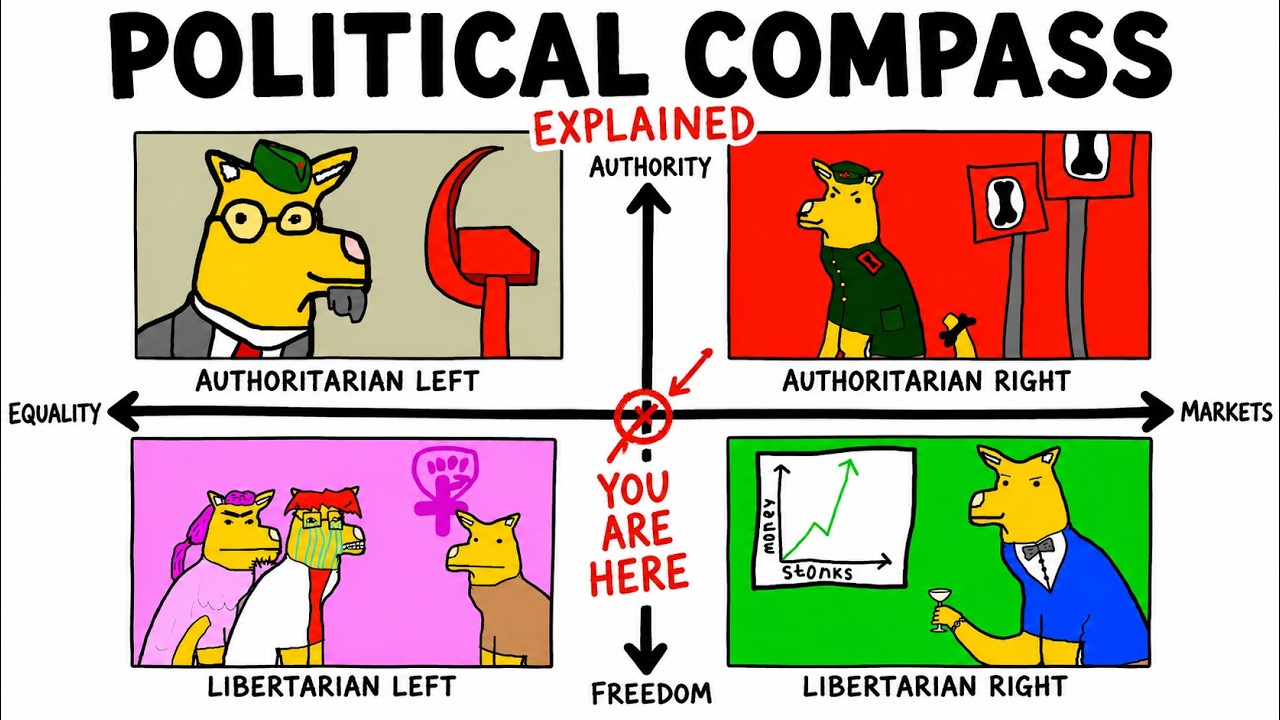 Political Compass Explained with Bones