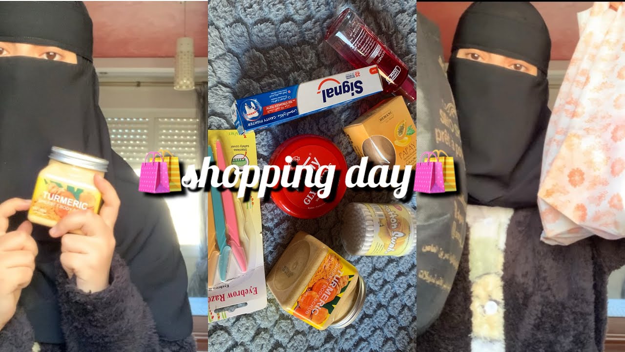 مشترياتي للشتاء 🛍️🎀بيجامات و منتجات العناية بأثمنة مناسبة إبتداءاً من 10dh