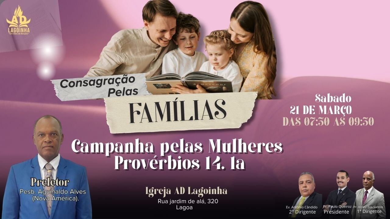 Consagração Pelas Famílias | 14/03/26