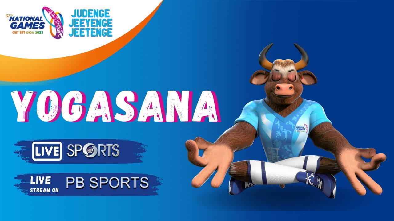 LIVE Yogasana 🧘 FINALS, 37th National Games Goa 2023 | DD Sports