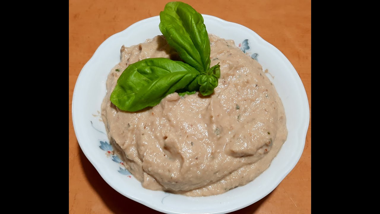 PESTO DI MELANZANE E NOCI #vegan #easyrecipe #plantbased