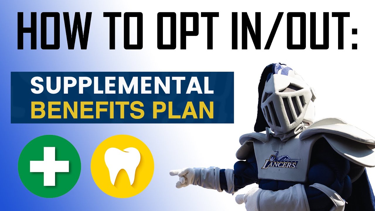GSS Supplemental Benefits Plan Opt In/Out Tutorial