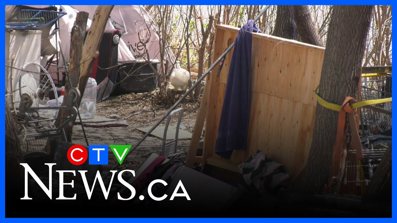 Homeless encampments return to Winnipeg neighbourhood