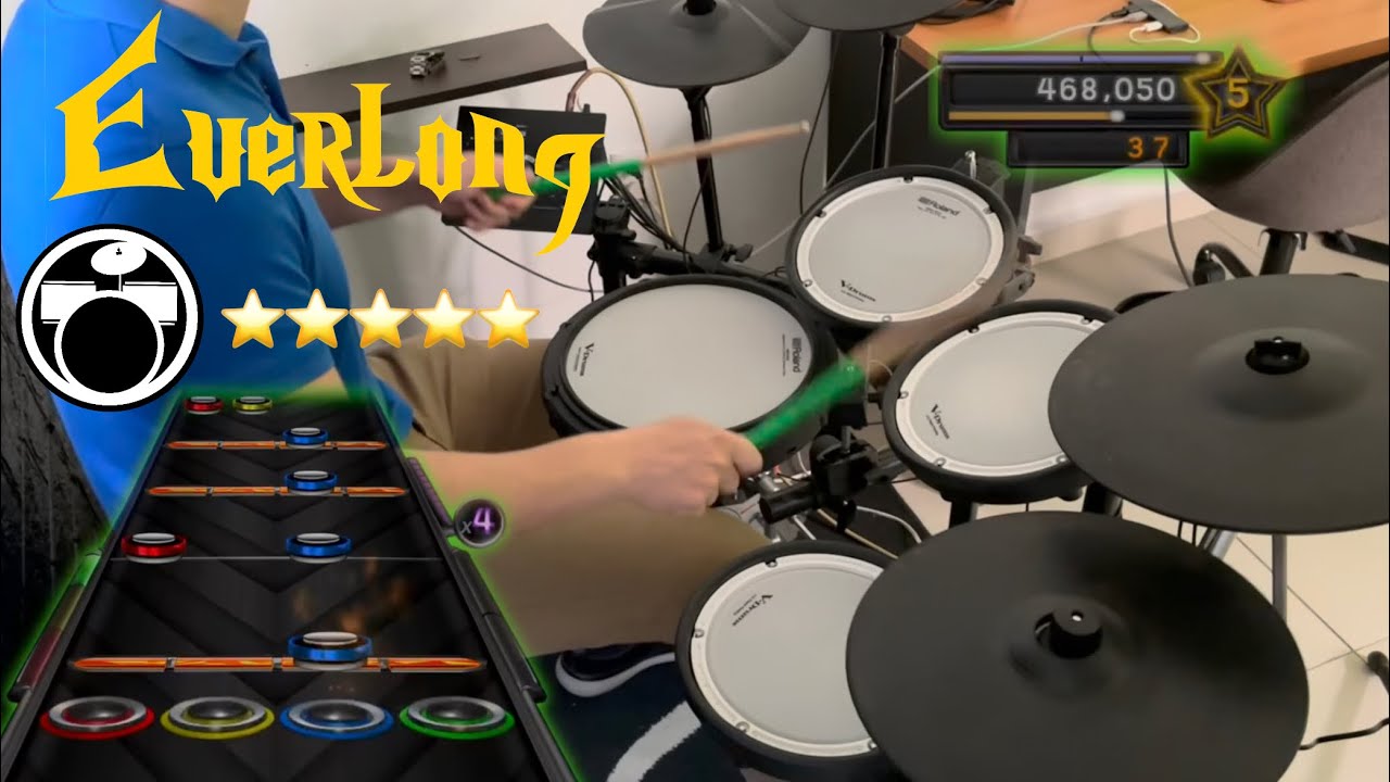 Everlong - Foo Fighters Expert Drums Clone Hero