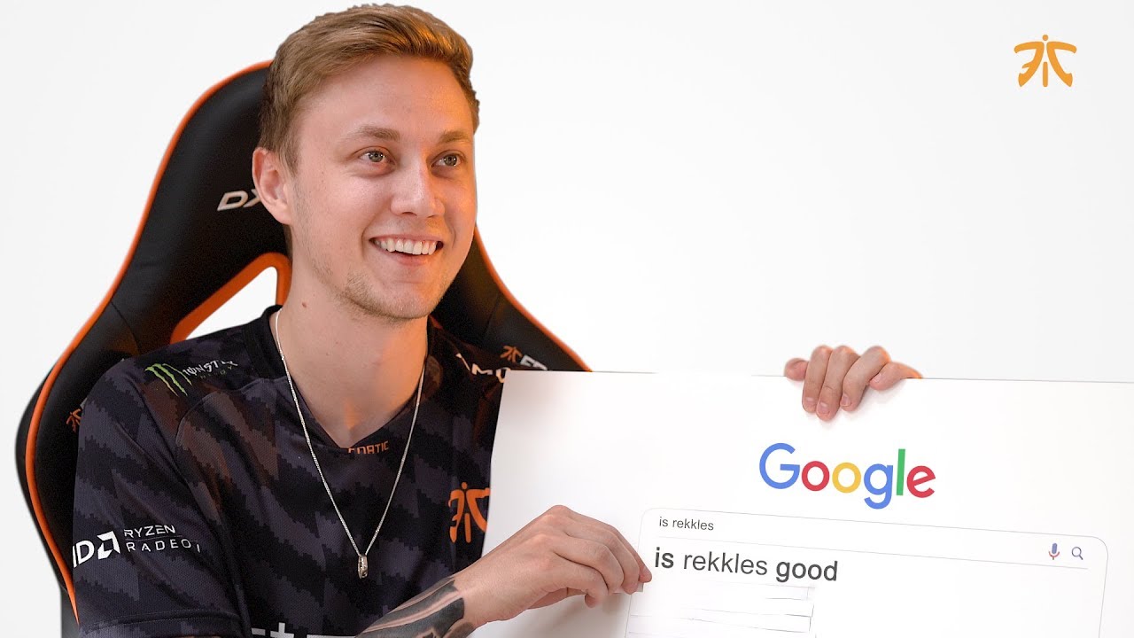 Rekkles Answers Most Googled Questions - Part 1 | FNATIC