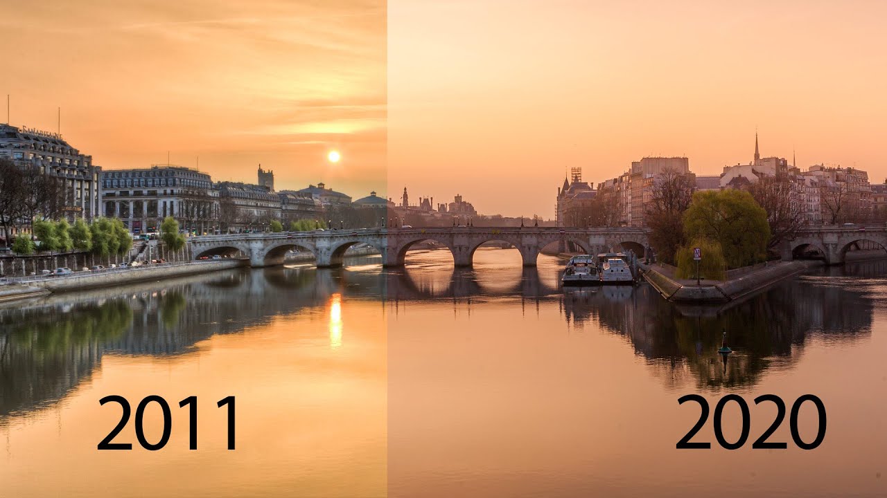 Incroyable différence! Je retouche les mêmes photos avec 10 ans d'écart