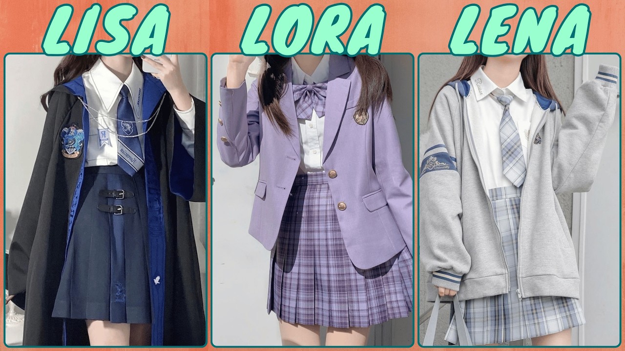 Lisa, Lora or Lena? 💖 Choose Your Aesthetic! | Fun Style Challenge 💅✨ #lisaorlena #trending #fashion