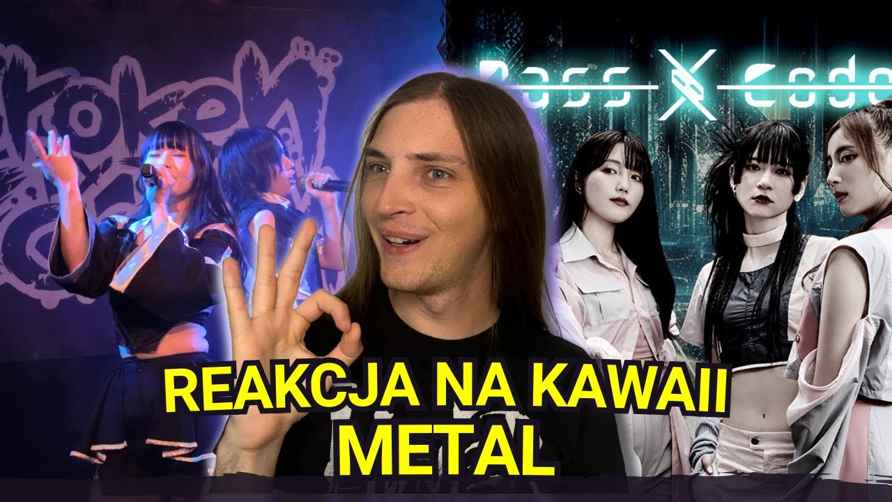 CO ZA POTĘŻNY ZESPÓŁ!! - REAKCJA METALA NA ZESPOŁY KAWAII METALOWE