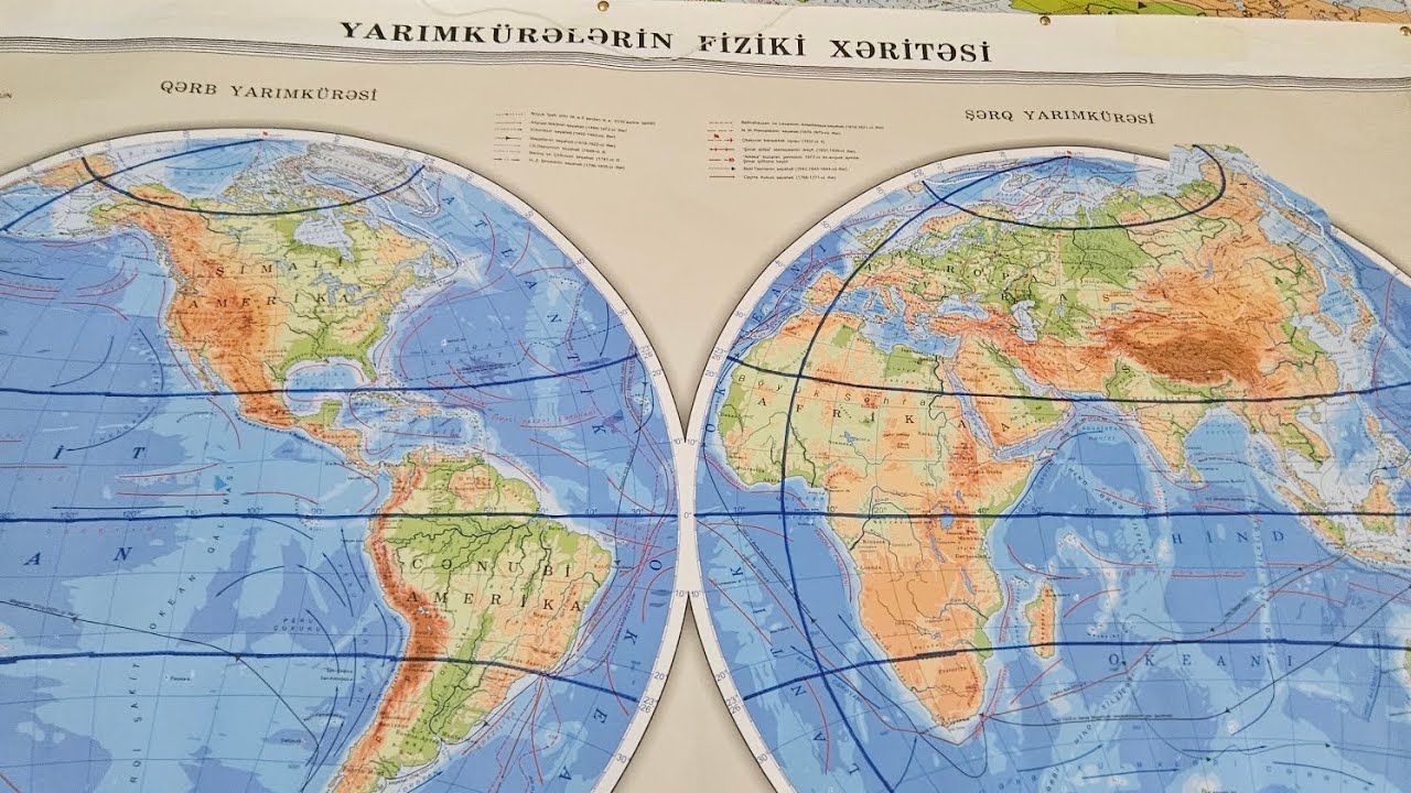 Xəritəni 8 dəqiqəyə öyrən. Relyef formaları. Abituriyentlər üçün. 