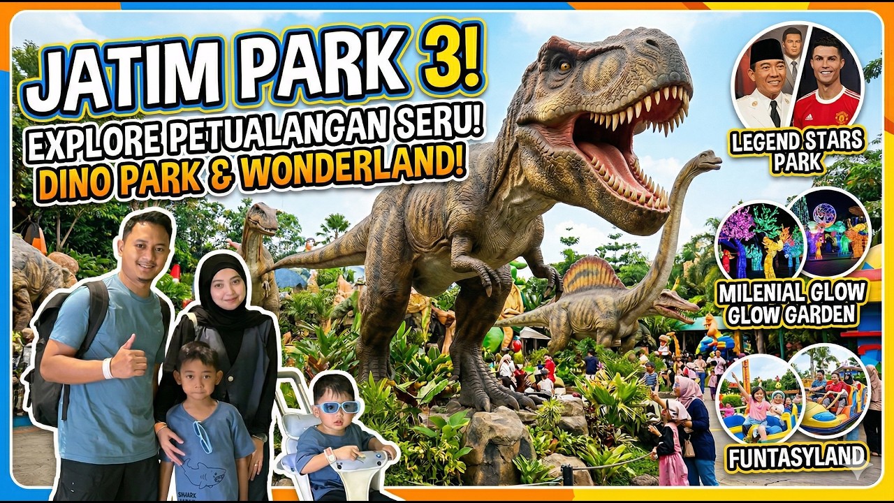 Seharian di Dunia Dino! 🦖 Keseruan Liburan Keluarga di Jatim Park 3 (Update 2026)