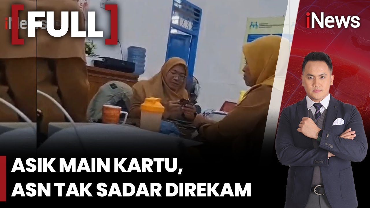 ASN Terekam Main Kartu Saat Tugas, Viral di Pariaman |FULL iNews Malam (23/09)
