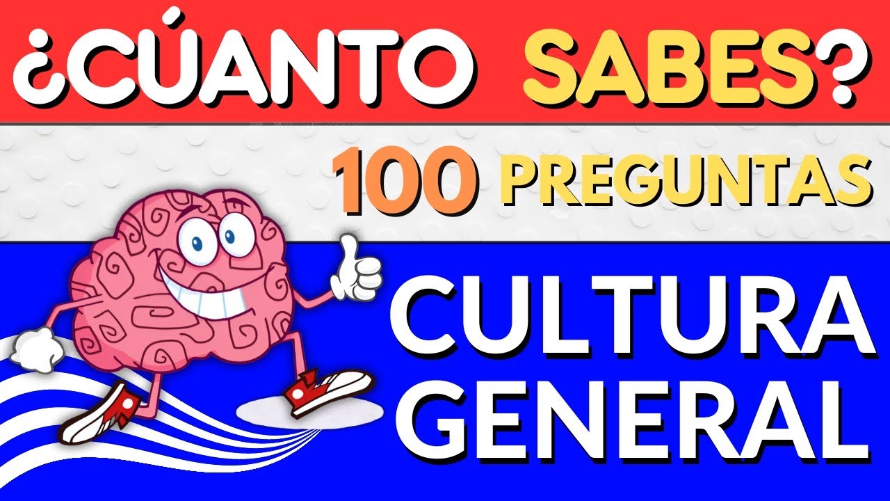 TEST DE CULTURA GENERAL 🧠 ¿Podrás Superarlo? 🤓🥇100 Preguntas de CULTURA GENERAL 🌎 Nivel Medio 💛