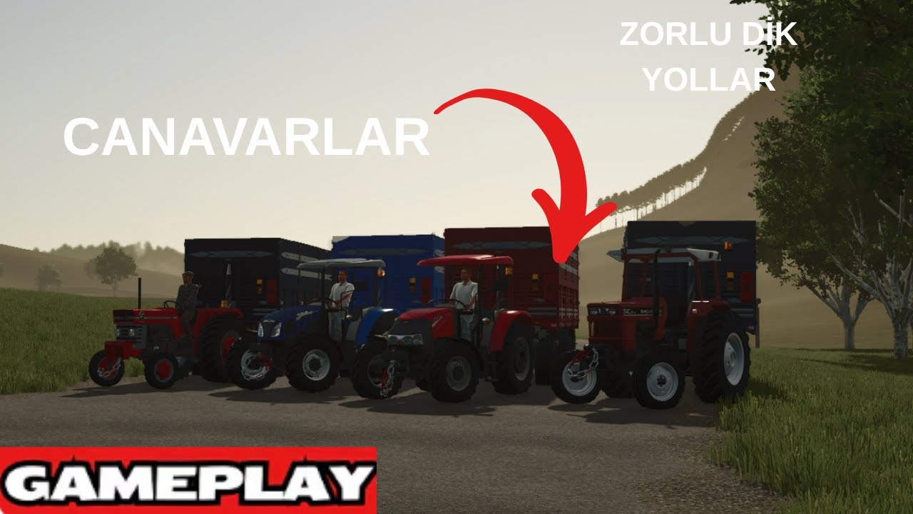 Mandıraya Saman Çektik #4 / Gameplay / Fs25 /S1 B4