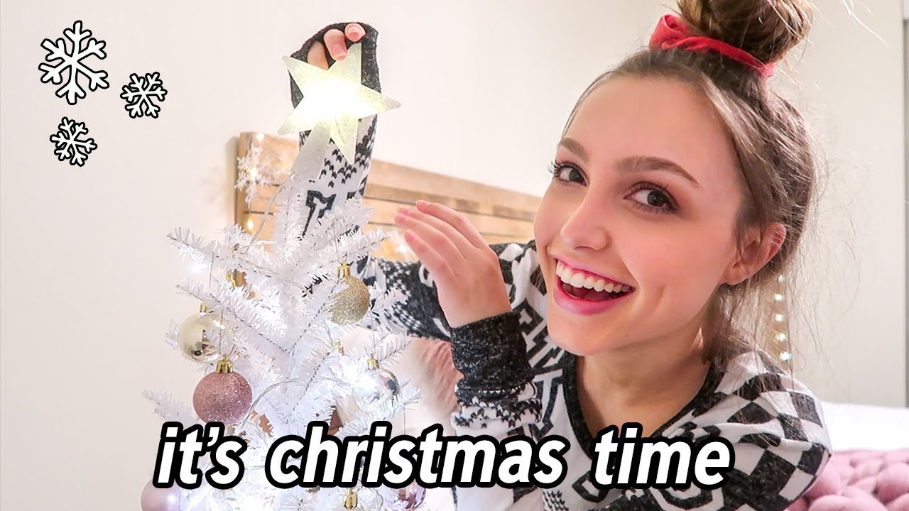 how to get in the christmas spirit!! ft. vs pink