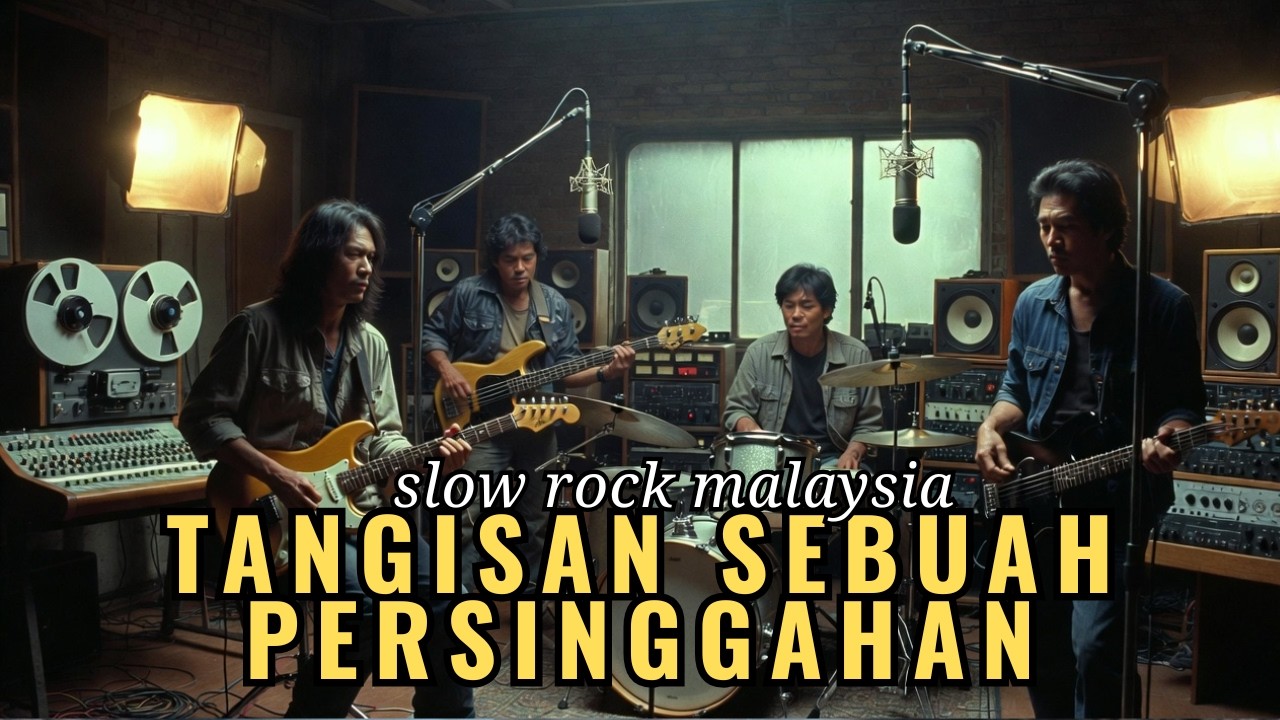Tangisan Sebuah Persinggahan 💔 Lagu Slow Rock Malaysia Sedih Banget, Bikin Menangis